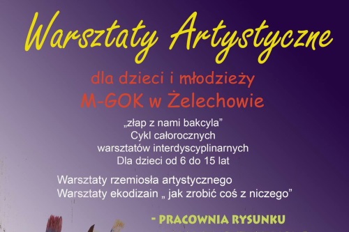 garwolin - Warsztaty artystyczne w żelechowskim MGOK
