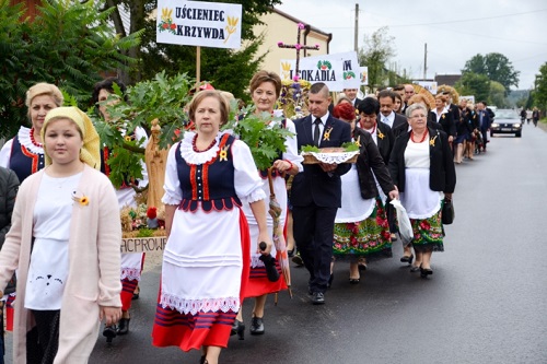 garwolin - Gmina Łaskarzew podsumowała tegoroczne żniwa