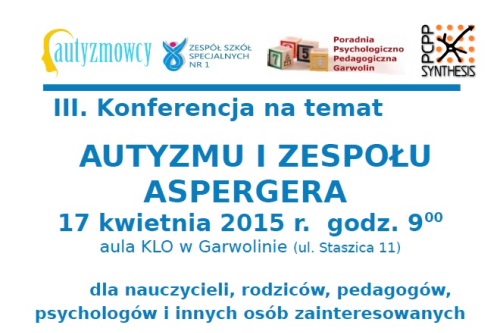 garwolin - III. Konferencja na temat autyzmu i Zespołu Aspergera