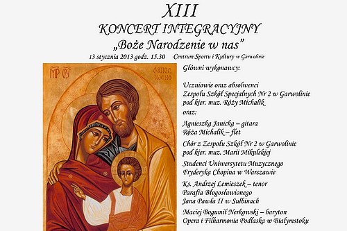 garwolin - ZSS nr 2 i goÂście z koncertem integracyjnym