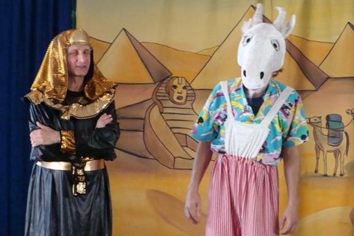 garwolin - Koziołek Niematołek odwiedzi Wilgę