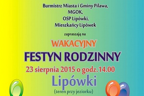 garwolin - Wakacyjny festyn rodzinny w LipĂłwkach