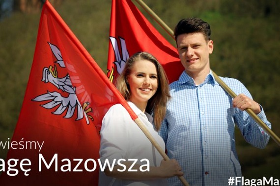garwolin - Flaga Mazowsza dostępna dla wszystkich