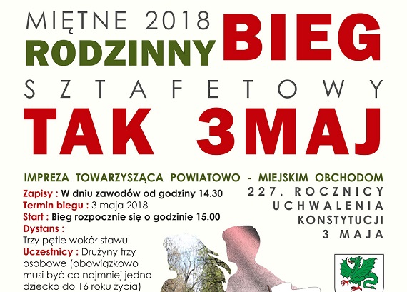 garwolin - Rodzinny bieg na 3 maja w Miętnem