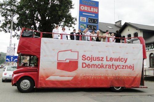 garwolin - Tournee SLD ruszyło w Garwolinie