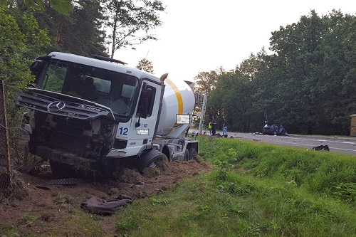 garwolin - ÂŚmiertelny wypadek na krajowej 17