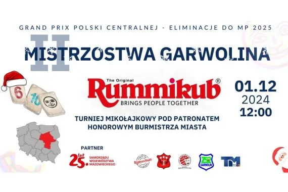 garwolin - Zostań mistrzem Rummikub!