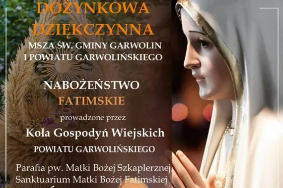garwolin - Msza dożynkowa w Sanktuarium 
