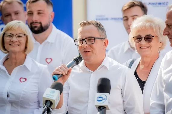 garwolin - Igor KaĹ‚czyĹ„ski: Mamy 100 konkretĂłw