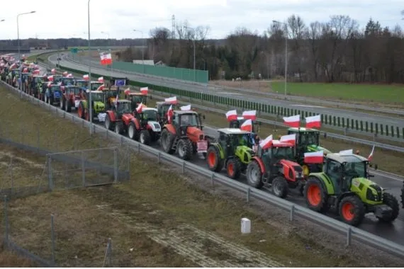 garwolin - Kolejny protest rolnikĂłw juĹĽ w ÂśrodÄ™