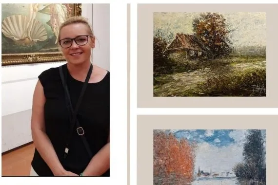 garwolin - Wernisaż Ewy Bieleckiej-Kowalik