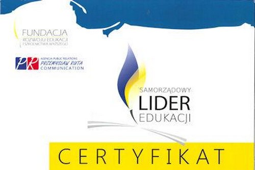 garwolin - Ĺ»elechĂłw teĹĽ zostaĹ‚ SamorzĹˇdowym Liderem Edukacji